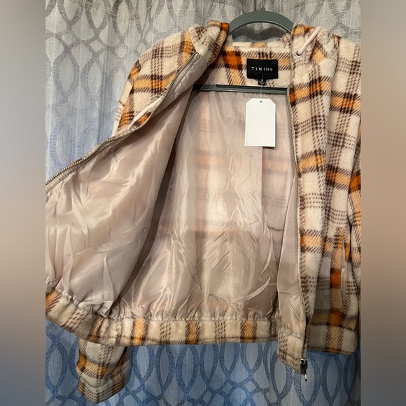 Plaid Zip-Up Hoodie from the Snookie Shop - Picture 5 of 5